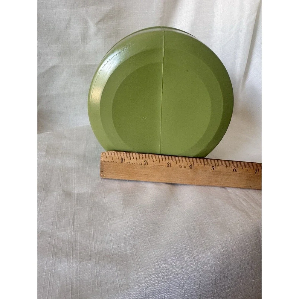 Thermos Brand Vintage 1970s Set Ice Bucket & Food Beverage Jug Avocado Green